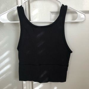 Lululemon Power Pivot Tank, ribbed, size 4